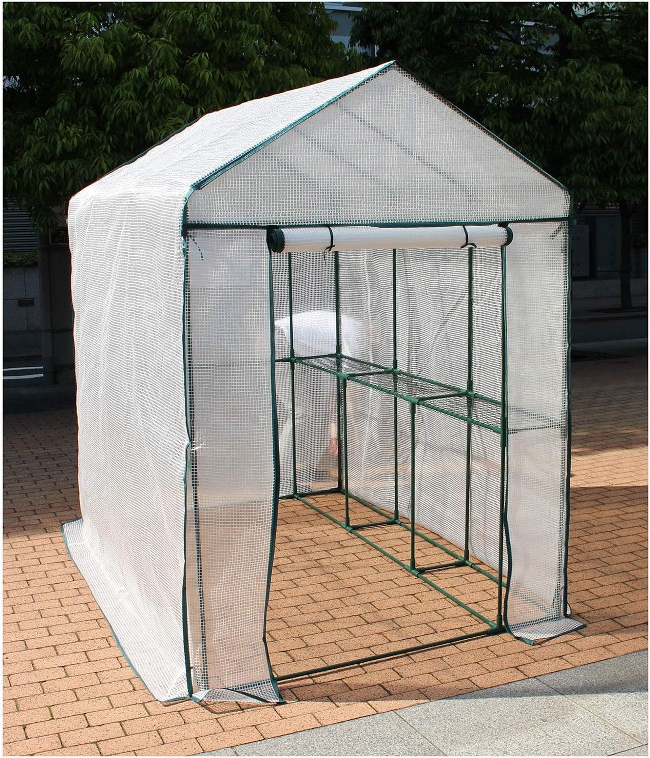 Amazon.co.jp: マルハチ産業 温室 ビニールハウス 組立式 簡易